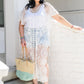 Admiring Athens Cover-Up In Ivory