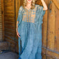 Admiring Athens Cover-Up In Teal