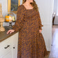 Adore Me Forever Shirred Square Neck Maxi Dress