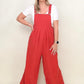 Wide Leg Jumpsuit With Pockets