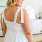 Ain't She Sweet Embroidered Babydoll Dress