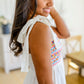 Ain't She Sweet Embroidered Babydoll Dress