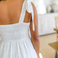 Ain't She Sweet Embroidered Babydoll Dress
