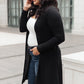 Alexis Lightweight Long Knit Cardigan in Black