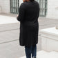 Alexis Lightweight Long Knit Cardigan in Black