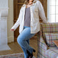 All A Dream Shacket In Ivory