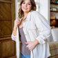 All A Dream Shacket In Ivory