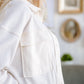 All A Dream Shacket In Ivory