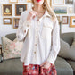 All A Dream Shacket In Ivory