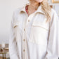 All A Dream Shacket In Ivory