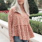All About Flowers Top In Ginger