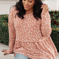 All About Flowers Top In Ginger