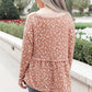 All About Flowers Top In Ginger