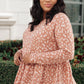 All About Flowers Top In Ginger