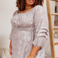 All Is Well Dress In Opal Gray