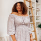 All Is Well Dress In Opal Gray