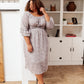 All Is Well Dress In Opal Gray