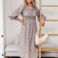 All Is Well Dress In Opal Gray