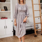 All Is Well Dress In Opal Gray