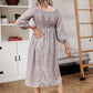 All Is Well Dress In Opal Gray