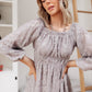 All Is Well Dress In Opal Gray