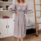 All Is Well Dress In Opal Gray