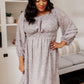 All Is Well Dress In Opal Gray