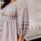 All Is Well Dress In Opal Gray