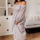 All Is Well Dress In Opal Gray