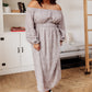 All Is Well Dress In Opal Gray