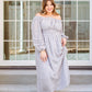 All Is Well Dress In Opal Gray