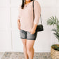 All Over It Top In Dusty Pink