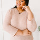 All Over It Top In Dusty Pink
