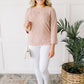 All Over It Top In Dusty Pink