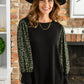 All Right Now Animal Print Sleeve Top