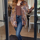 Along For the Ride Paisley Print Button Down Blouse