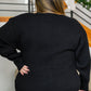 Always Around V-Neck Sweater in Black