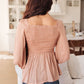 Always Lovely Top In Mauve