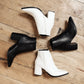 Amari Ankle Boots in White