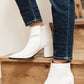 Amari Ankle Boots in White