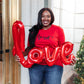 Amour Tee in Cherry Red