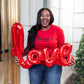 Amour Tee in Cherry Red