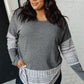 Anacaona Drop Shoulder Top