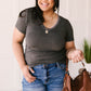 Andy Top in Faded Black