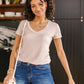 Andy Top in Mauve