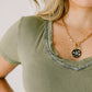Andy Top in Olive