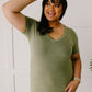 Andy Top in Olive