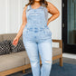Judy Blue Distressed Straight Leg Overalls