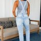 Judy Blue Distressed Straight Leg Overalls
