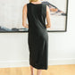 Another New Day Midi Dress in Black